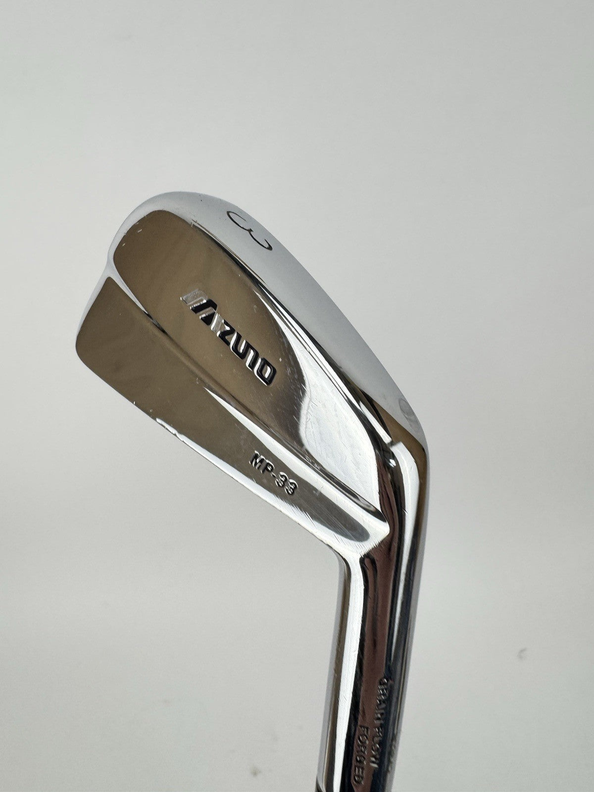 Mizuno MP33 3 Iron Forged 22* S400 Stiff Flex Steel +1” /Right /New Grip /339482