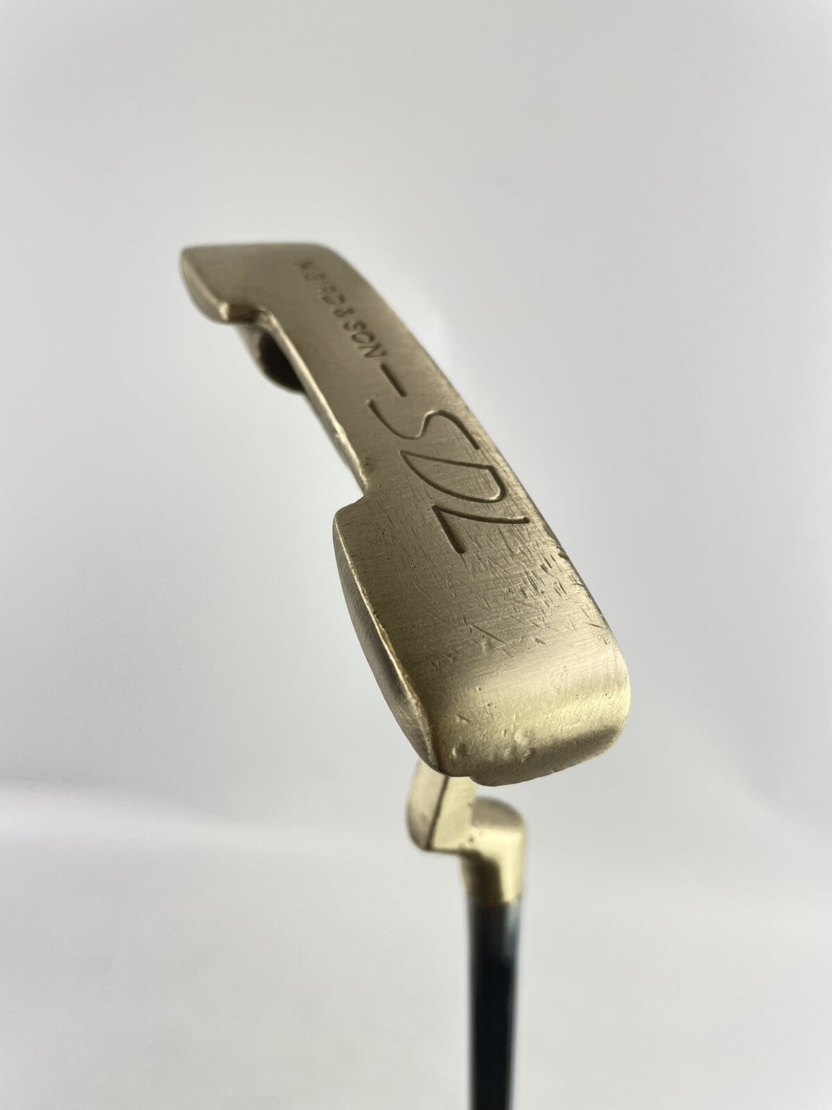 H Bird&Son Brass Putter 35” Blade Steel SDL /Right /New Grip /65800