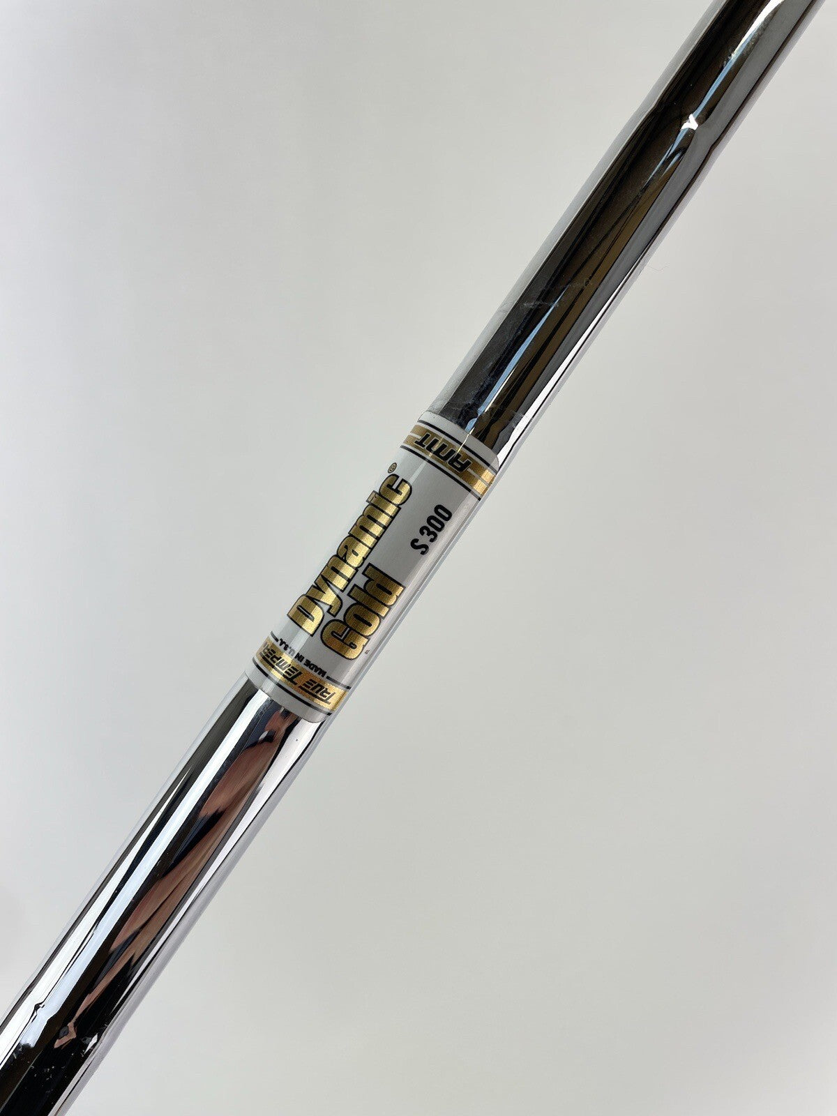 Dynamic Gold AMT Iron Shaft S300 Stiff Steel 35.5" /0.355 Tapered /144930