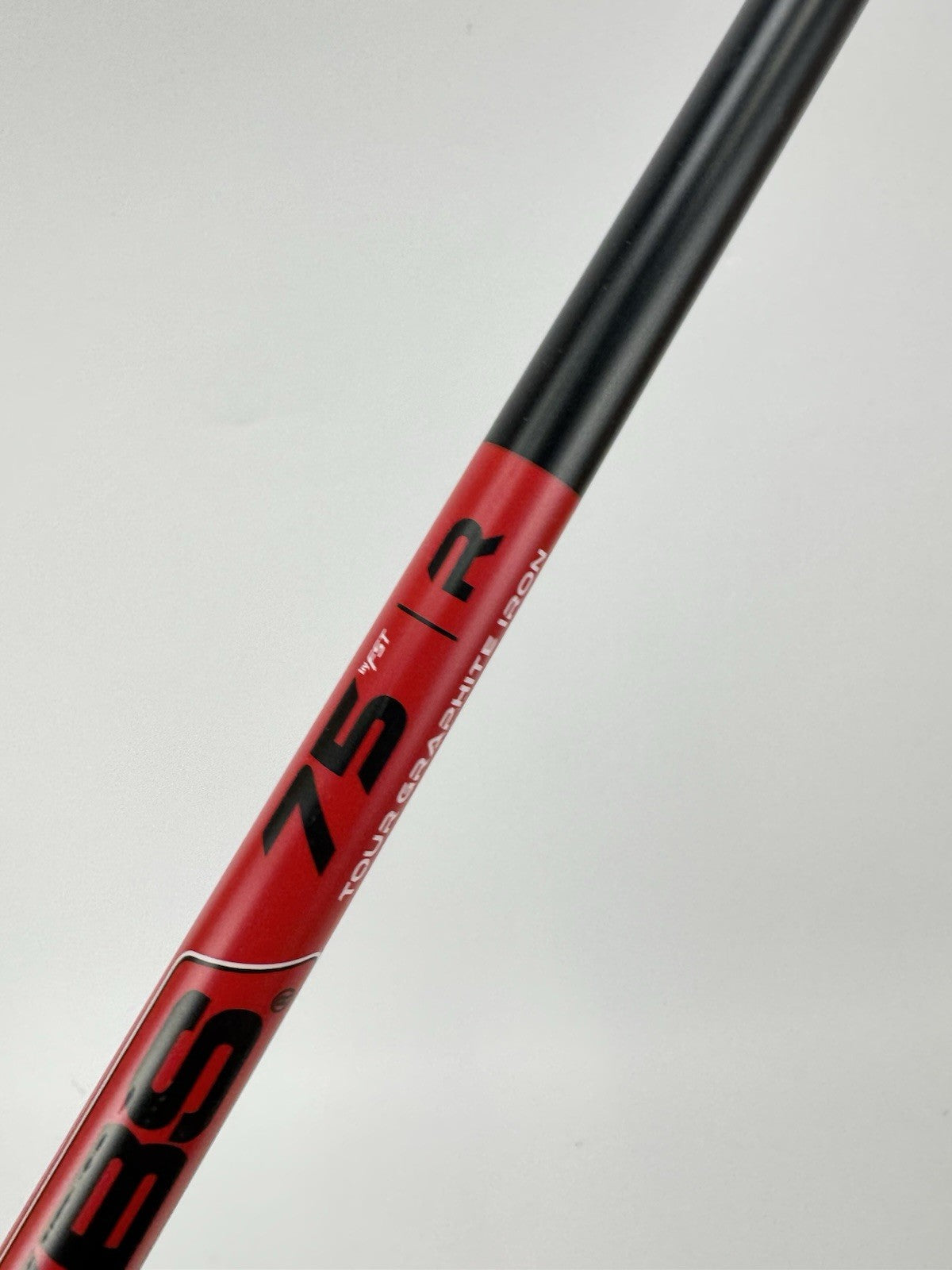 KBS Tour Graphite Iron Shaft 75 Regular Graphite 35.5” /0.355 Tapered /370073