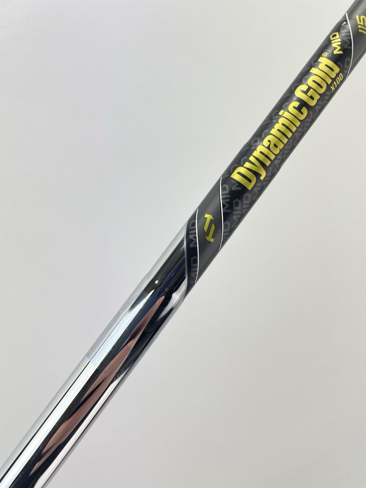 Dynamic Gold Mid 115 Iron Shaft X100 X Flex Steel 35” /0.355 Tapered /297481