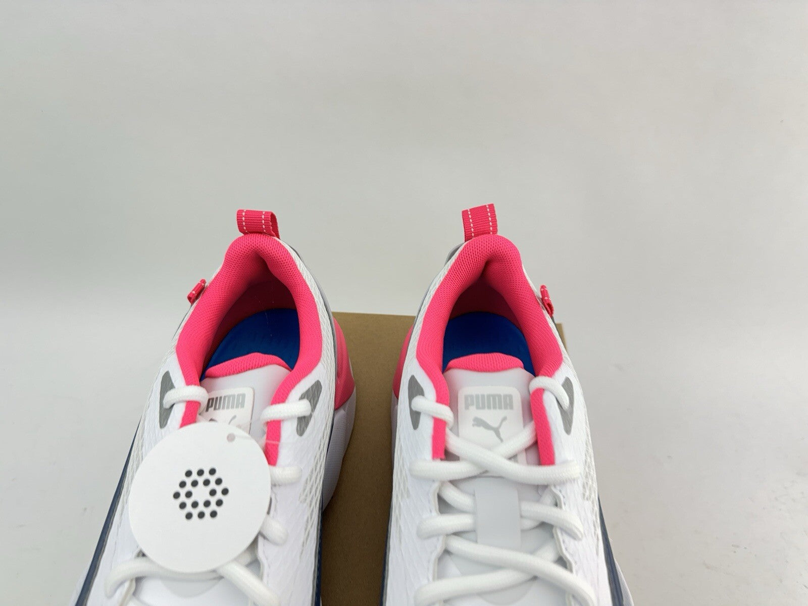 Puma GS-X Efekt Golf Shoes Womens UK 4 /White/Pink /Spikeless /New In Box /201267