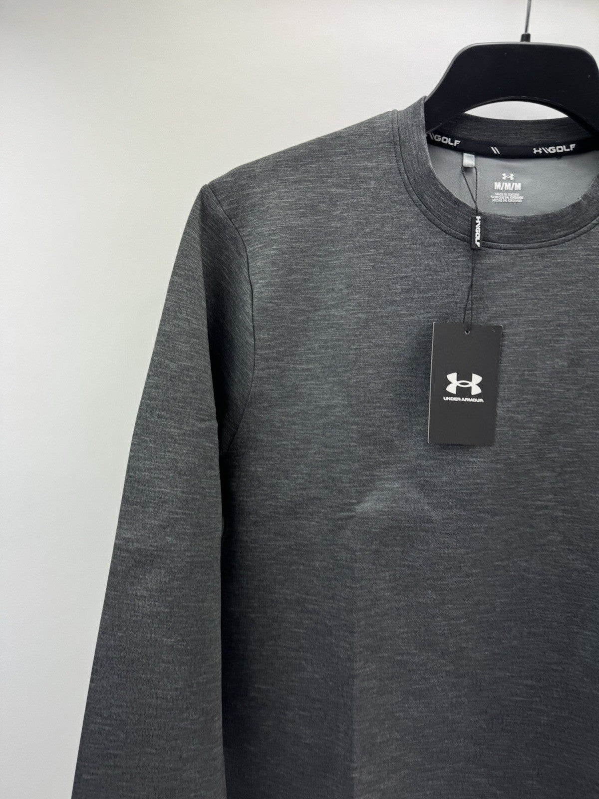 Under Armour Golf Pullover Drive Crew Midlayer UK Medium /Loose Fit /New /276512