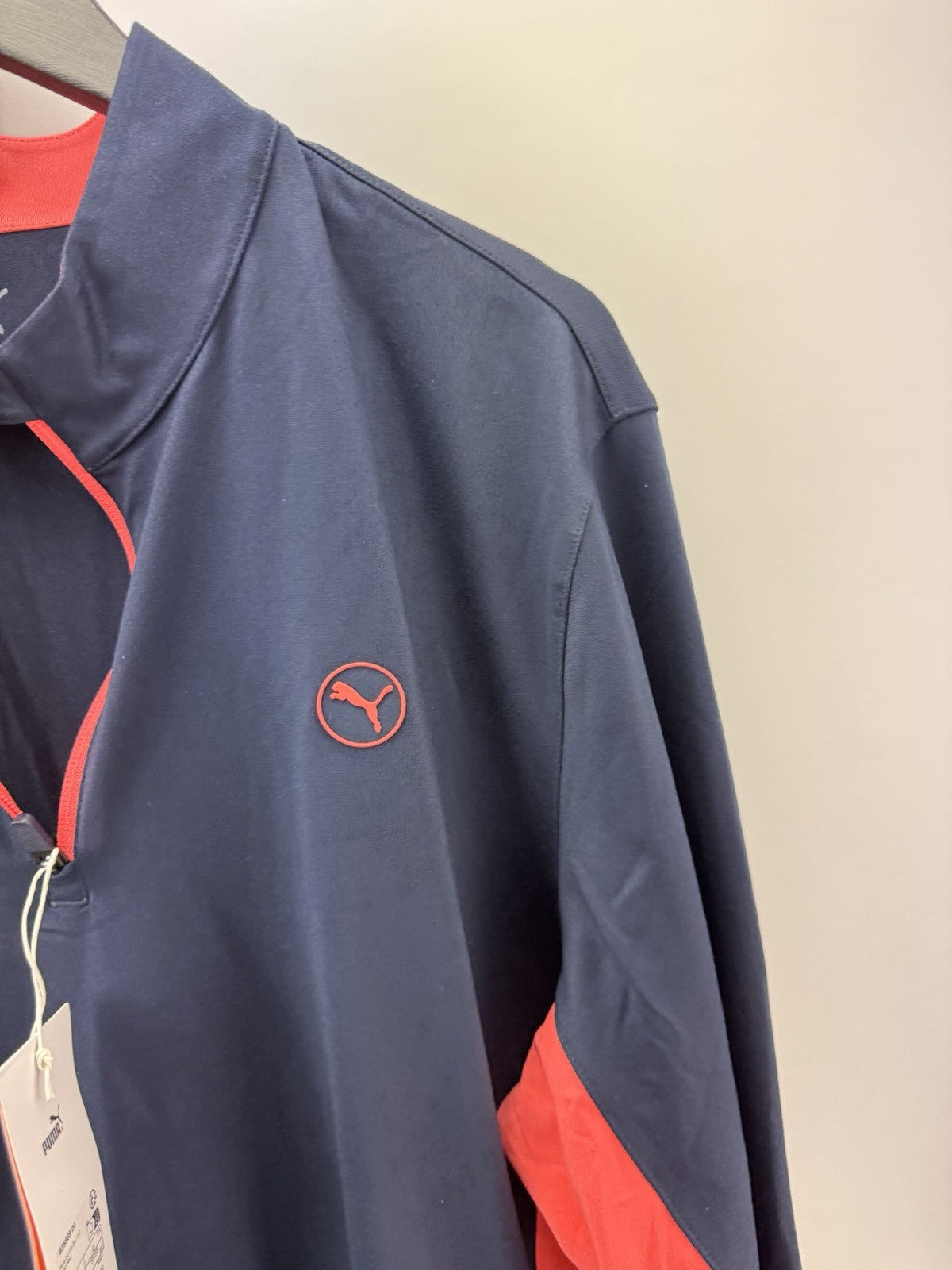 Puma Golf 1/4 Zip Pure 2.0 Pullover Mens UK XL /Navy /New /294944