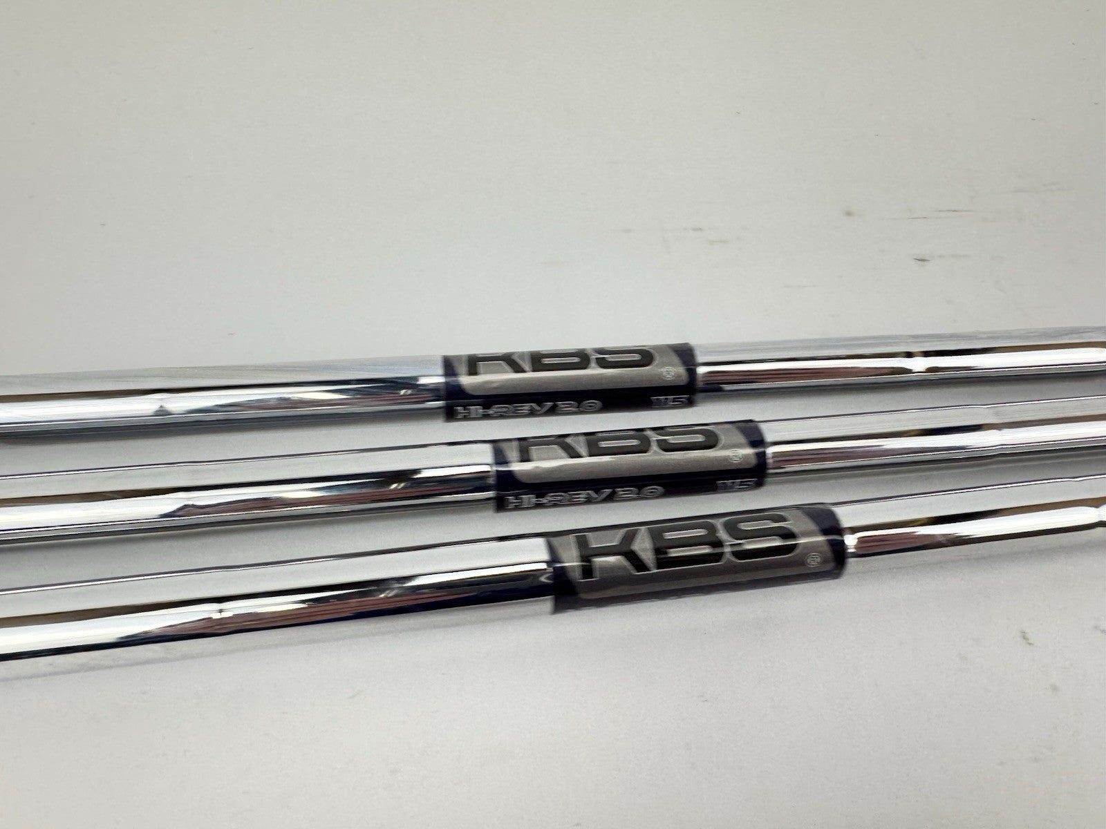 KBS Hi-Rev 2.0 Wedge Shaft Set (3) 115 Wedge Flex Steel /0.355 Tapered /319454