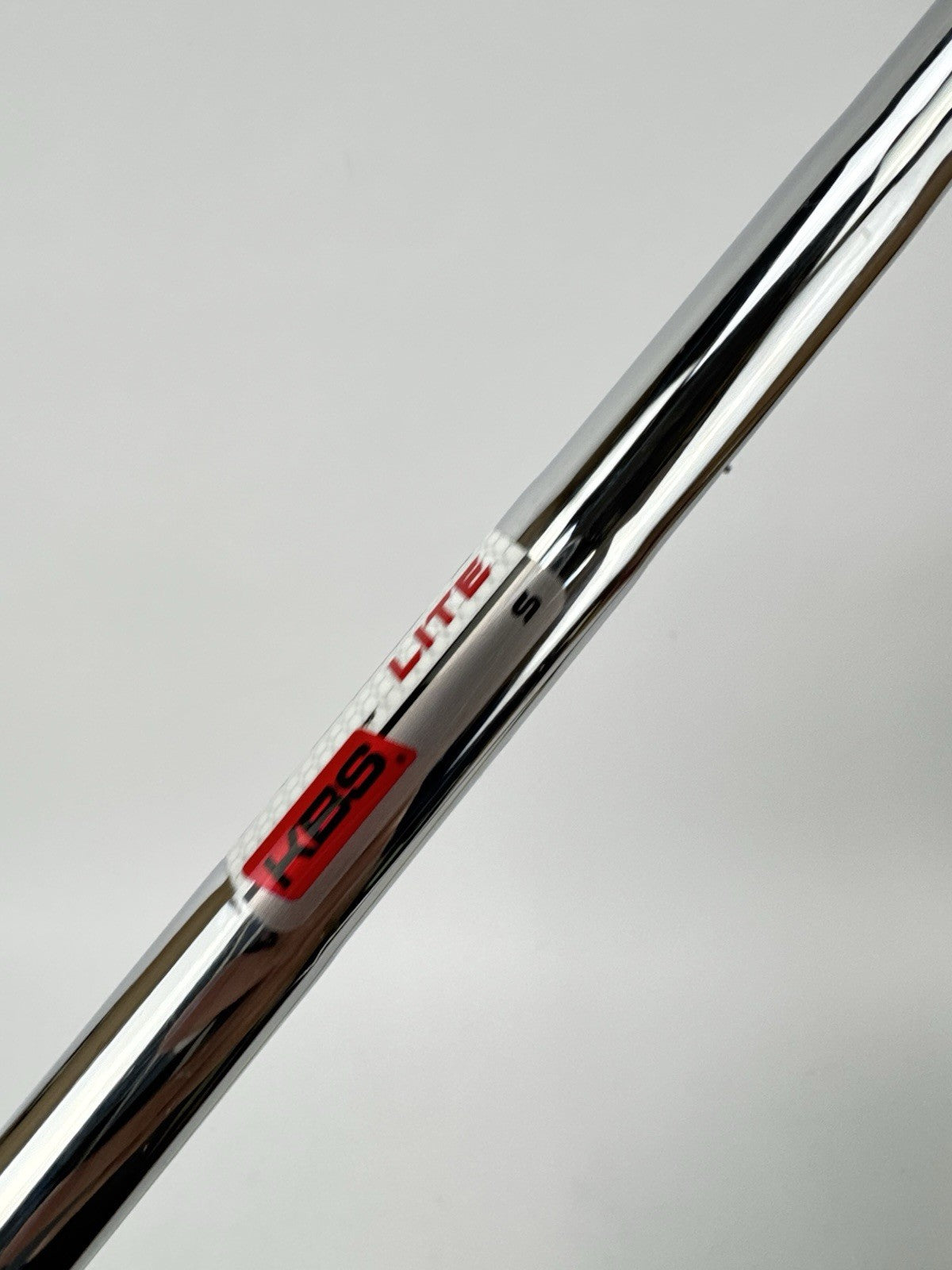 KBS Max Lite Iron Shaft Stiff Flex Steel 35.25” /0.370 Parallel /358825
