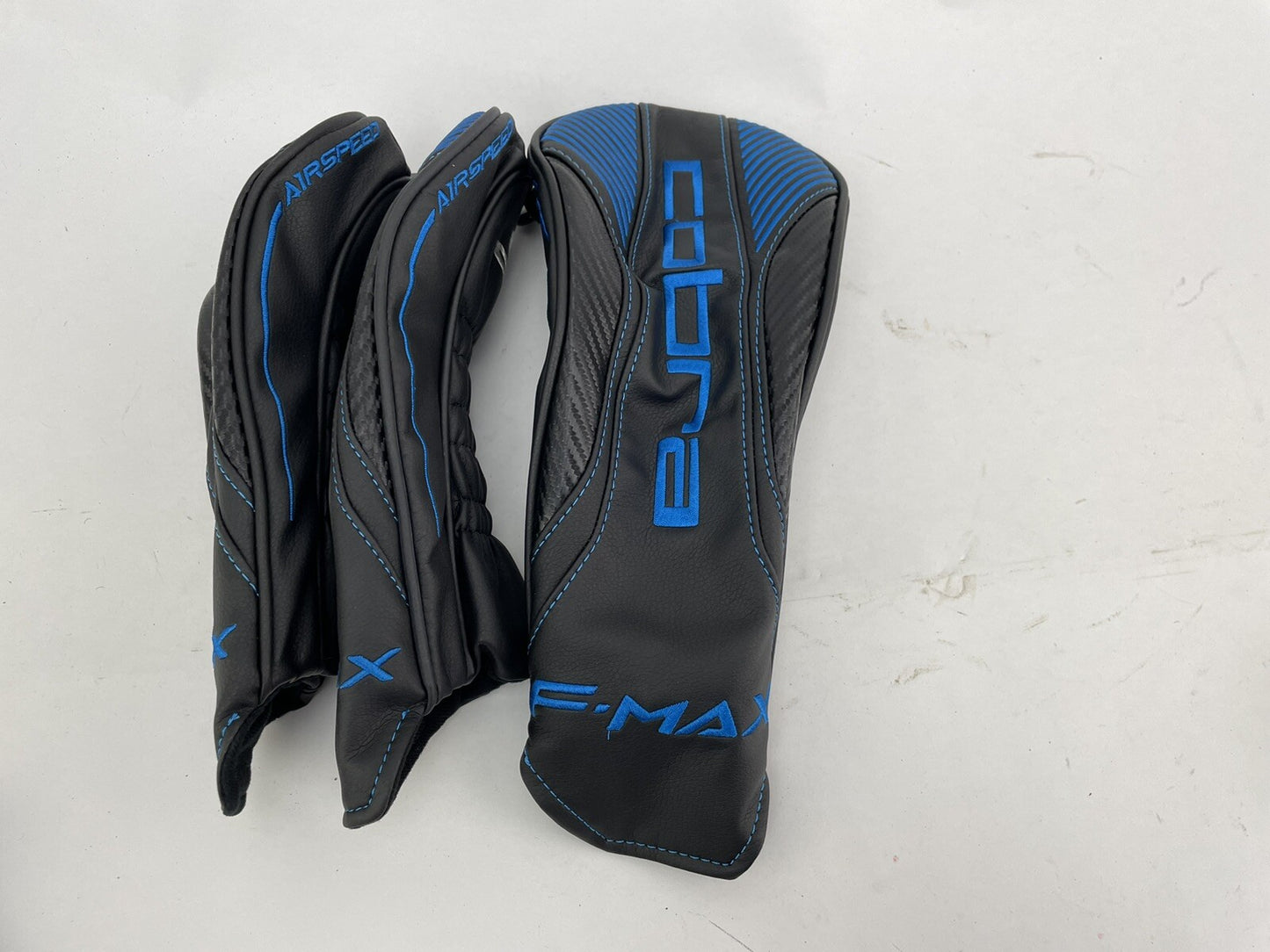 King Cobra Headcover Set (3) Driver + 2 Fairway /Black/Blue /New5