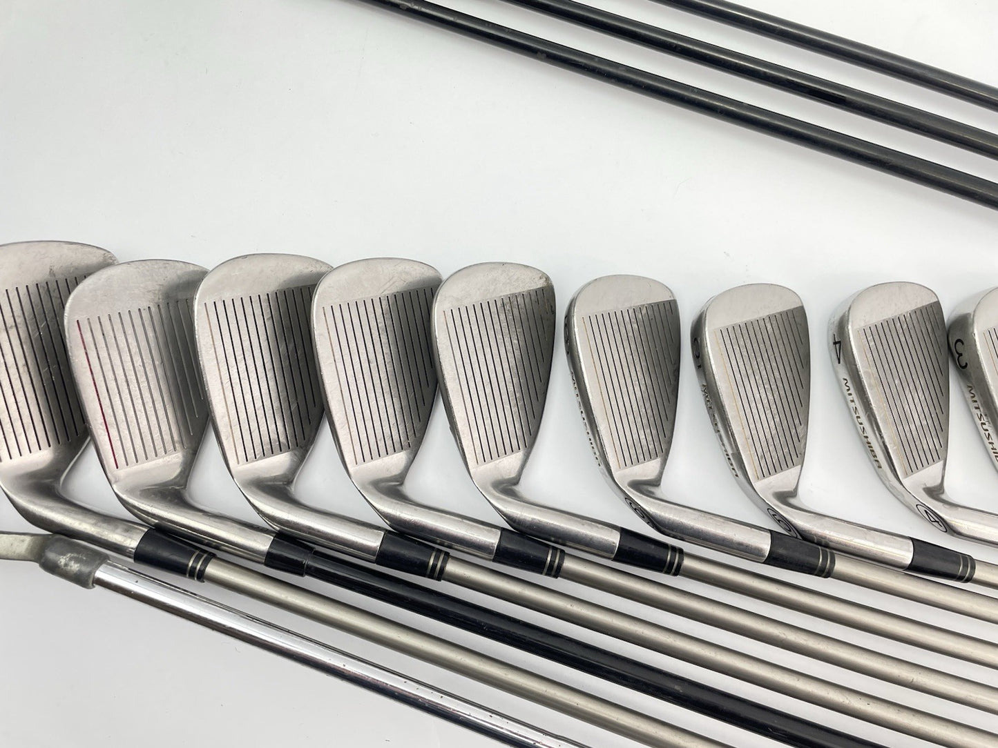 Mens Golf Package Set 13 Clubs Regular Flex /Right /New Grips /Cart Bag /289169