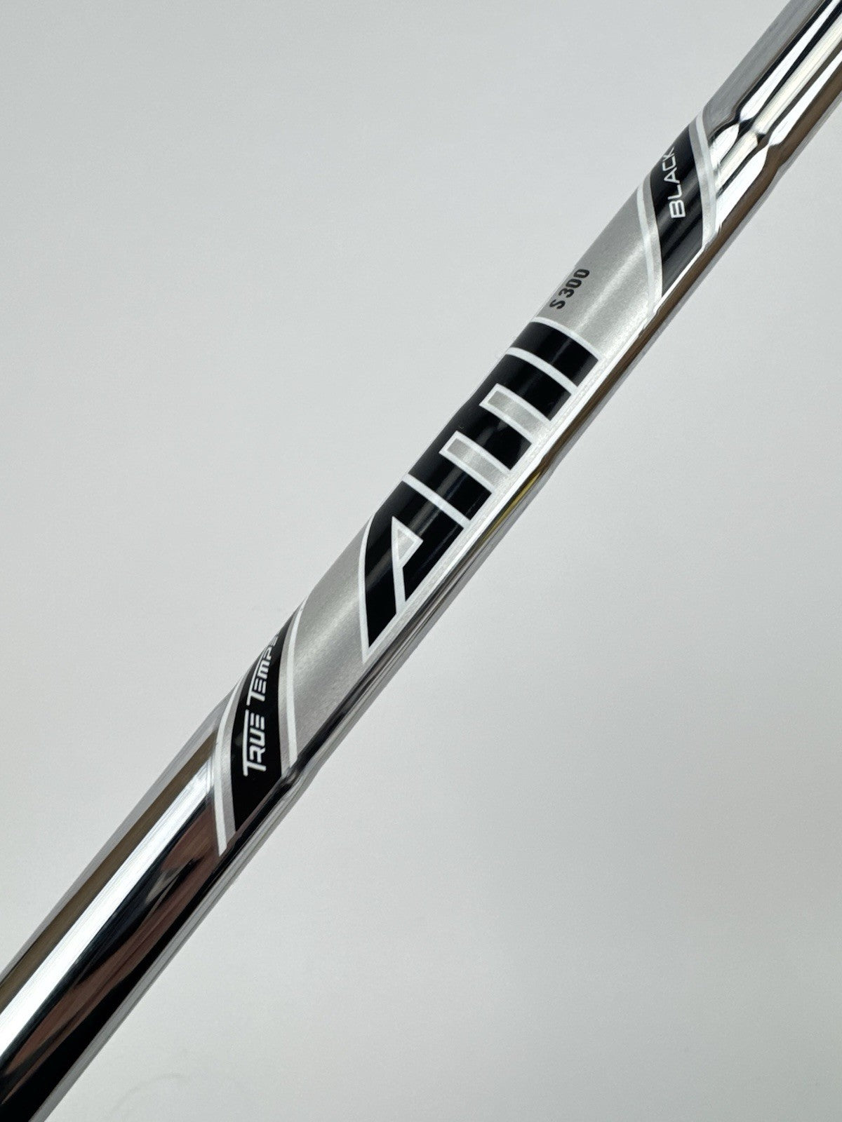 True Temper AMT Black Iron Shaft S300 Stiff Steel 35” /0.355 Tapered /331104