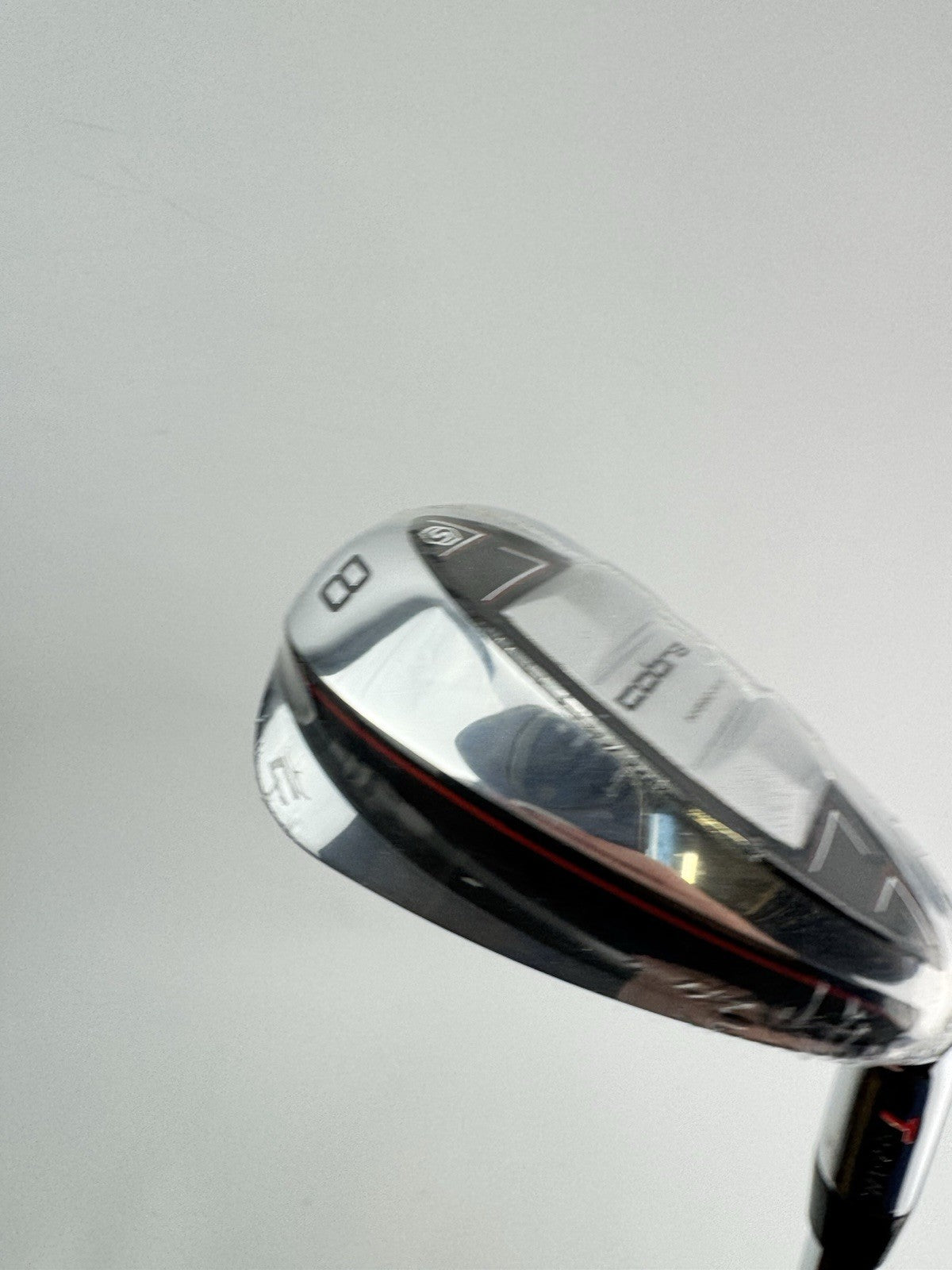 Cobra T Rail 8 Iron Combo Hybrid KBS Tour 90 Regular Steel /Right /New /308242