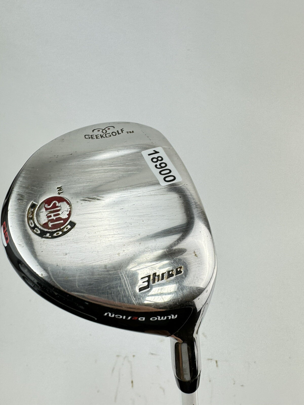 Geek Golf 3 Wood Dot Com This Regular Graphite /Right Handed /Golf Pride /1890016