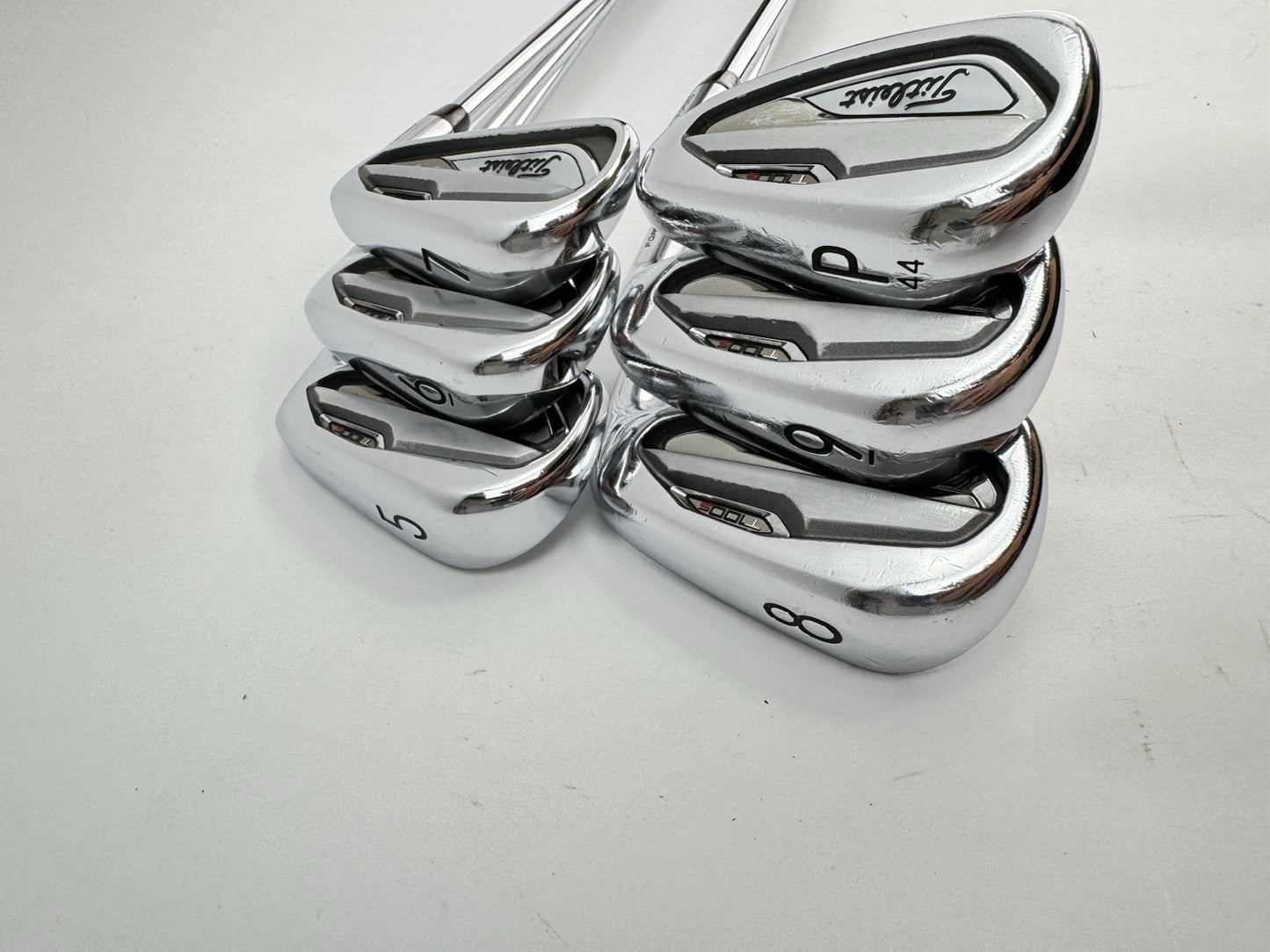 Titleist T100s Irons 5-PW Project X LZ 6.0 Stiff Steel +1/2 /New Grips /2909313