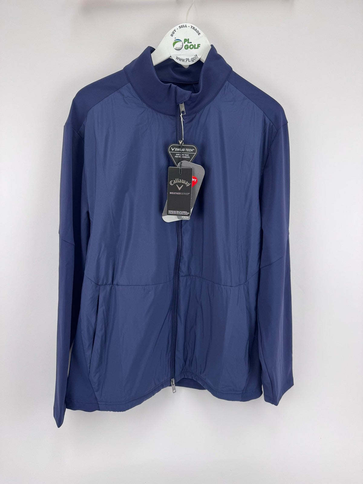 Callaway Weather Series Golf Wind Jacket Men's XL Peacoat Insulated/323850