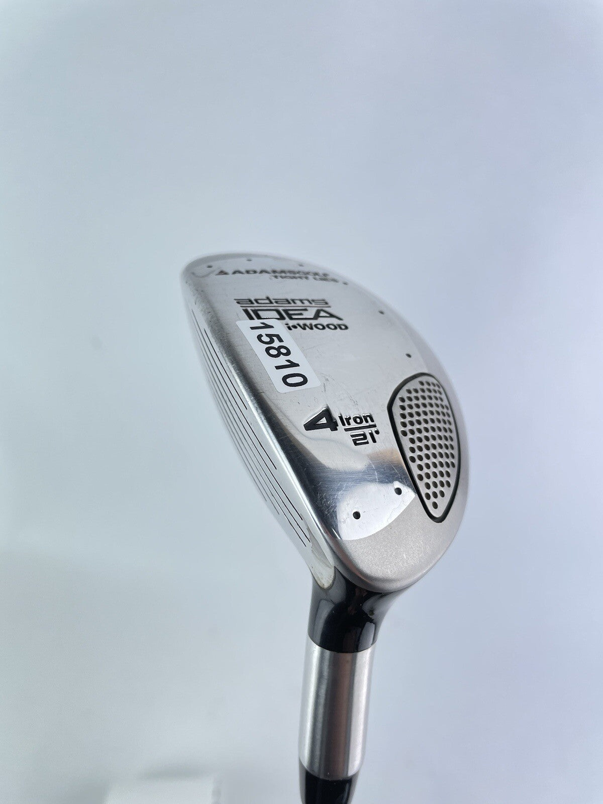 Adams Idea 4 Hybrid Left Handed 21* Regular Flex Steel /New Grip /1581016