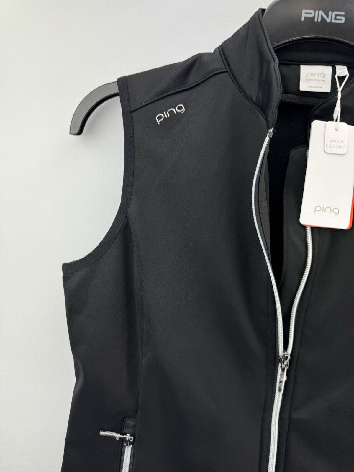 Ping Ladies Golf Gilet Dot Water Resistant UK  10 /Sensorwarm /New /223792