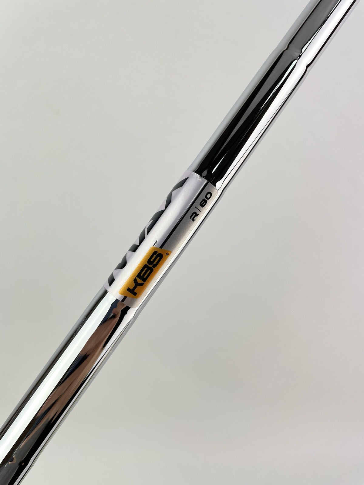 KBS Max 80 Iron Shaft Regular Flex Steel 35" /0.370 Parallel Tip /182303