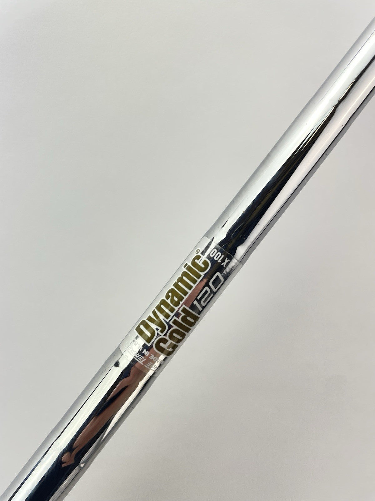 Dynamic Gold 120 Iron Shaft X Flex Steel 35.75 /0.355 Tapered /282093