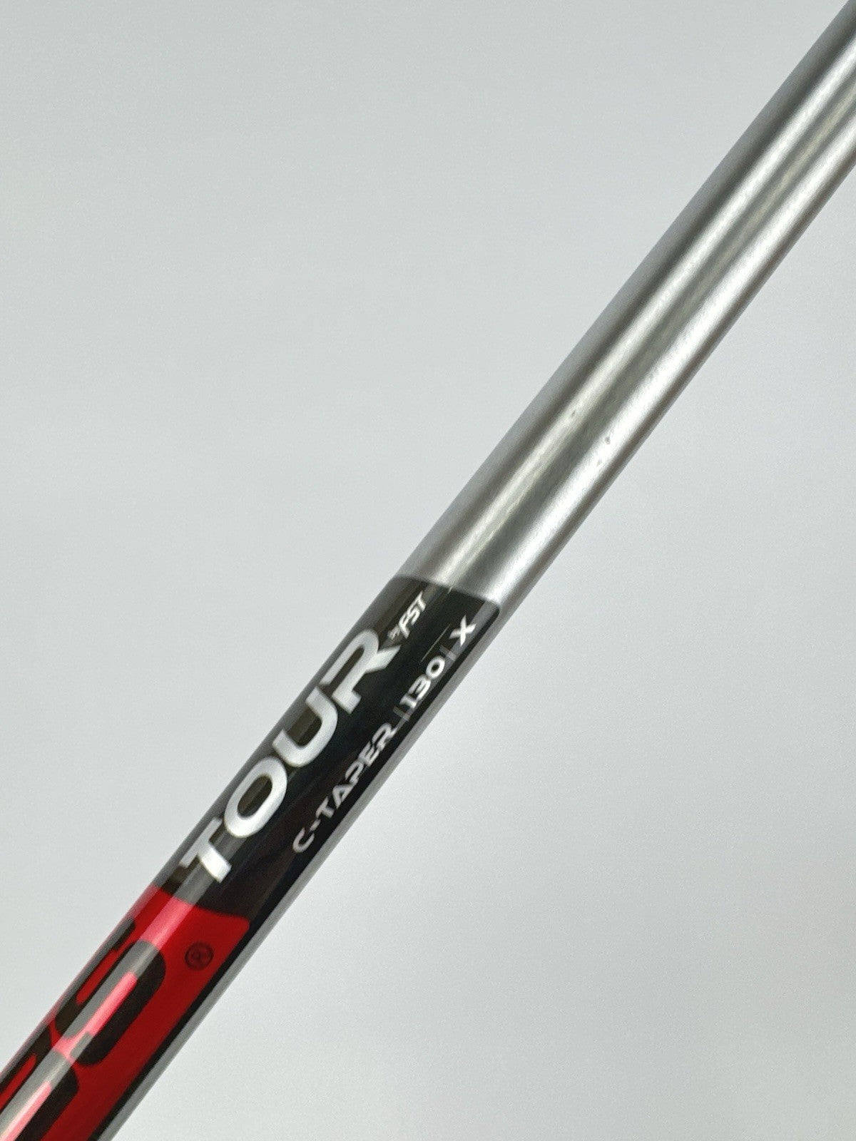 KBS Tour C-Taper Iron Shaft 130 X Flex Steel Pured 36.5” /0.355 Tapered /318818