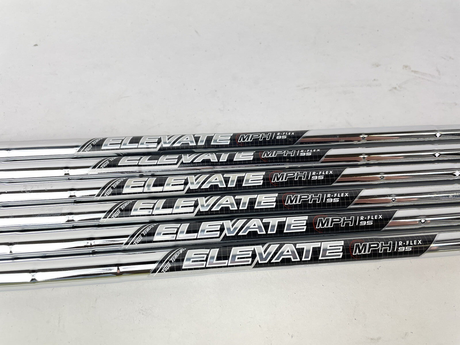 True Temper Elevate MPH Iron Shaft Set (6) Regular Flex Steel /0.370 /142520