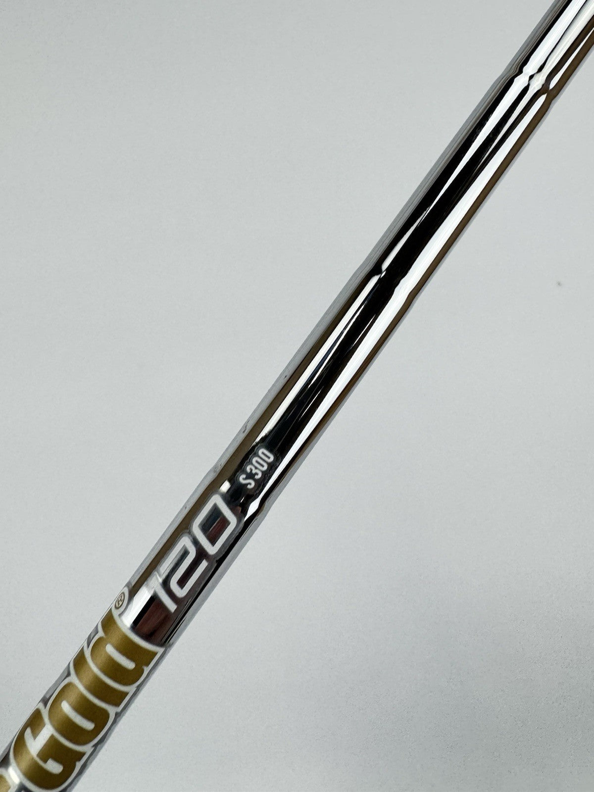 Dynamic Gold 120 Iron Shaft S300 Stiff Flex Steel 35.5” /0.355 Tapered /317355