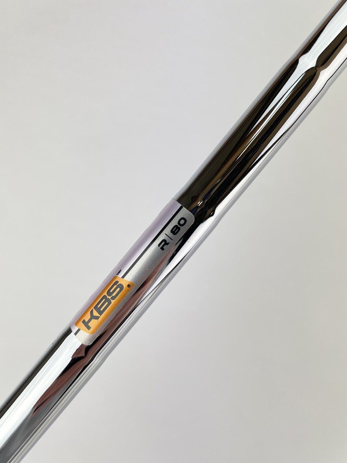 KBS Max Iron Shaft 80 Regular Flex Steel 35.5” /0.370 Parallel /220056