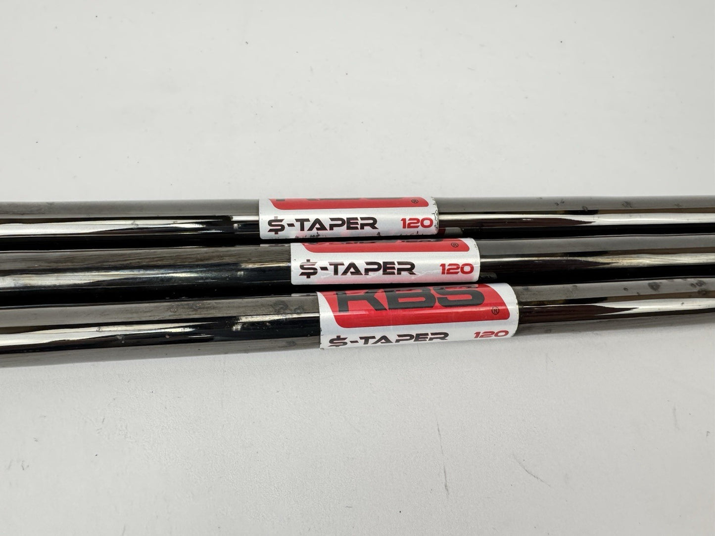 KBS Tour Blackout Wedge Shaft Set (3) $-Taper 120 Stiff Steel 0.355 /352222