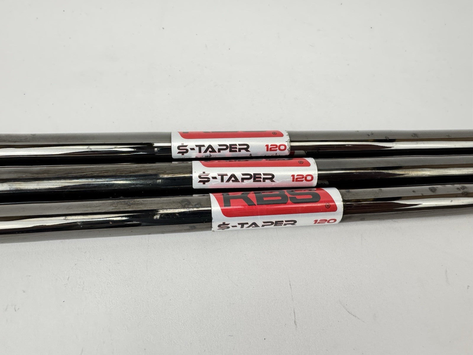KBS Tour Blackout Wedge Shaft Set (3) $-Taper 120 Stiff Steel 0.355 /352222