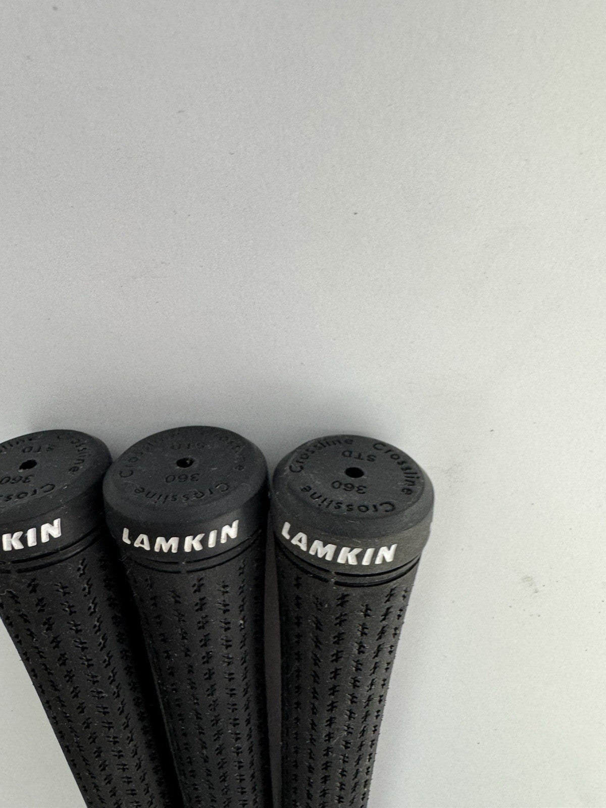 Lamkin Crossline 360 Golf Grips (3) Mens Standard /Black /Pulled /328926