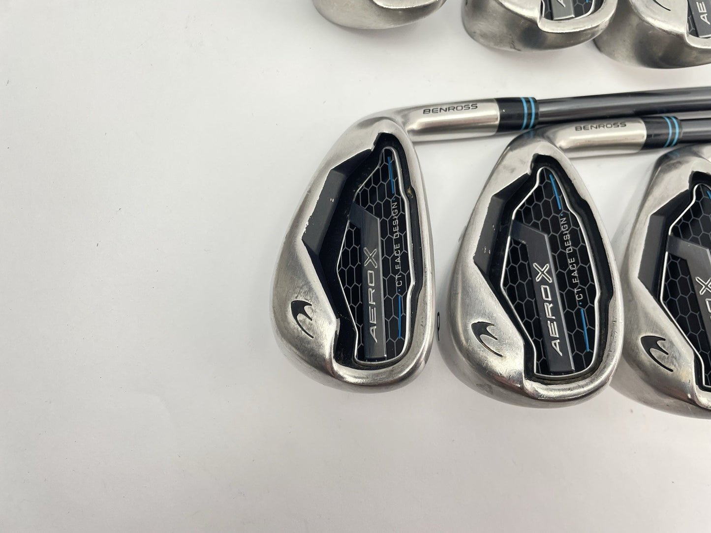 Benross Aero X Irons 6-SW Regular Flex Graphite/Right /New Grips /282883