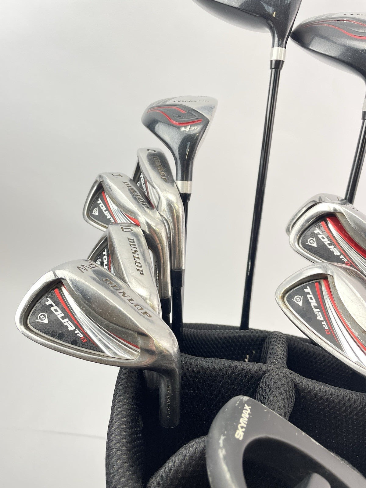 Dunlop Golf Package Set 11 Clubs Regular Flex Graphite /Right /Stand Bag /285563