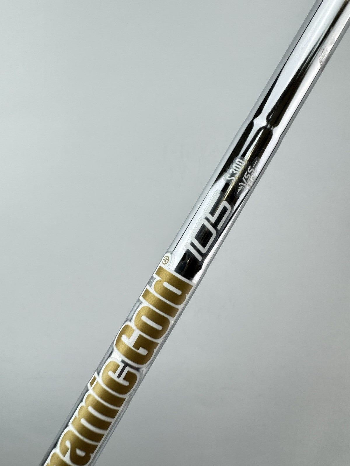 Dynamic Gold 105 Iron Shaft S300 Stiff Flex Steel 35.25 /0.355 Tapered /254943