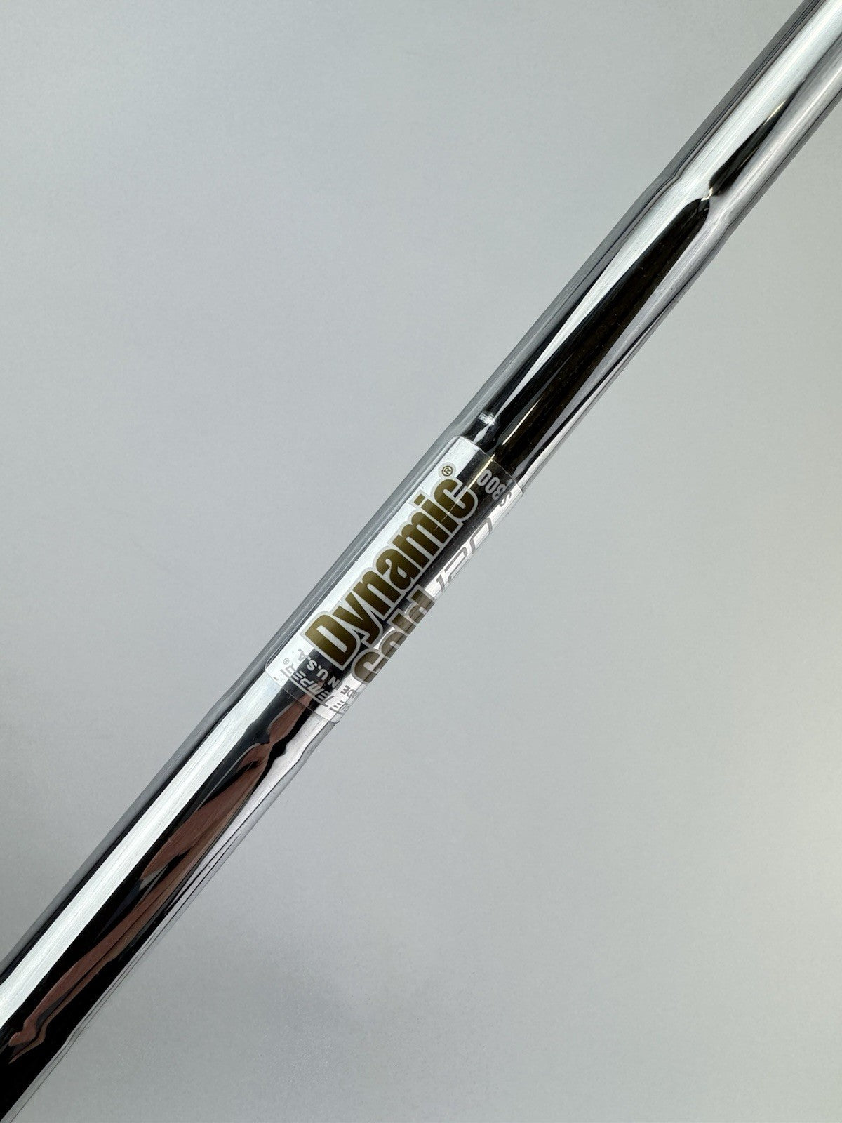 Dynamic Gold 120 Iron Shaft S300 Stiff Flex Steel 35.25” /0.355 Tapered /308981