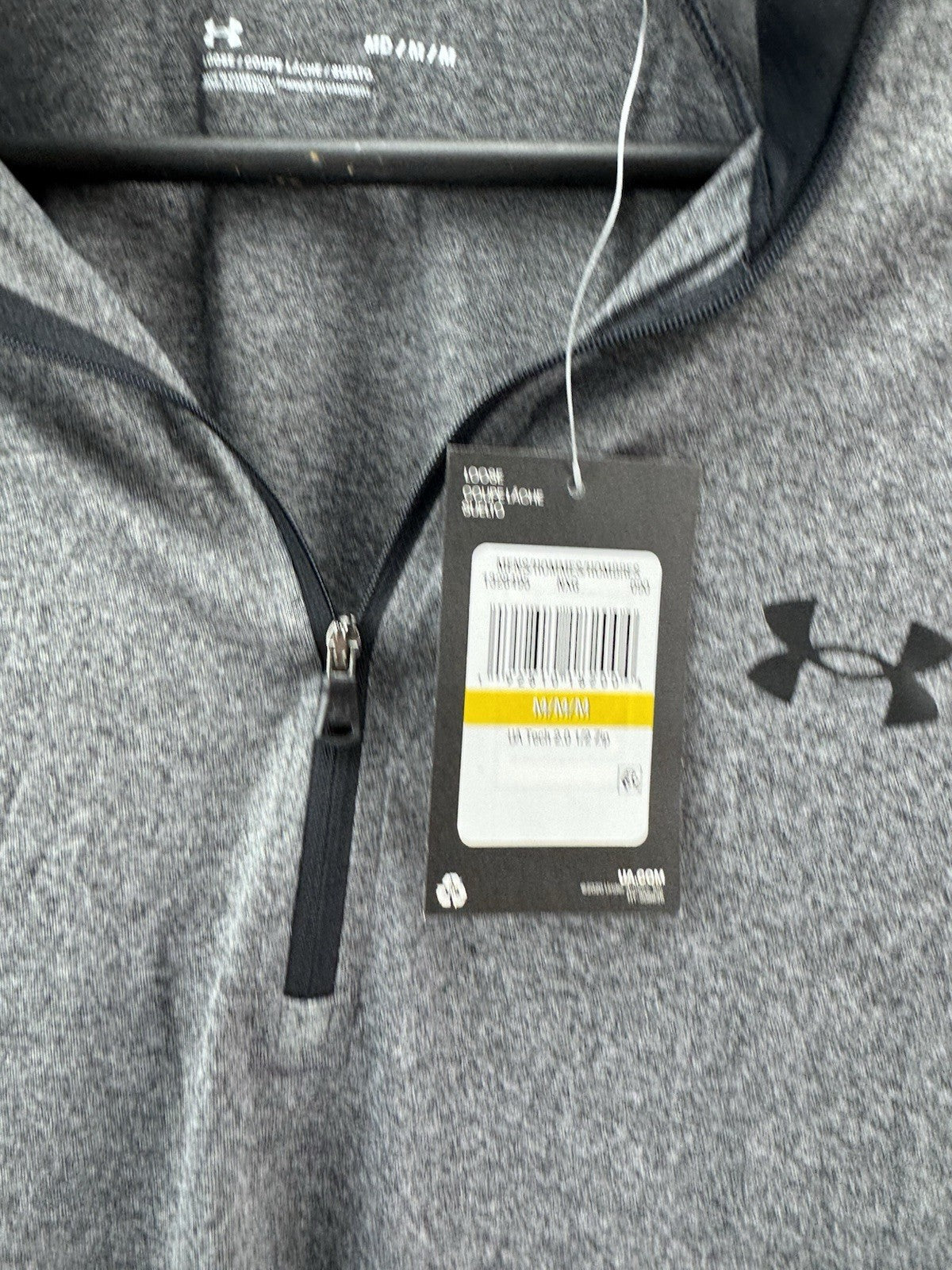Under Armour Golf Pullover Tech 2.0 1/2 Zip Pullover UK Medium /New /285216