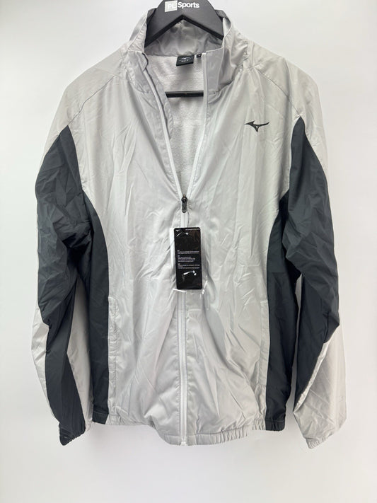 Mizuno Motion Golf Jacket Move Tech Lined Full Zip UK Small /Grey /New /286520