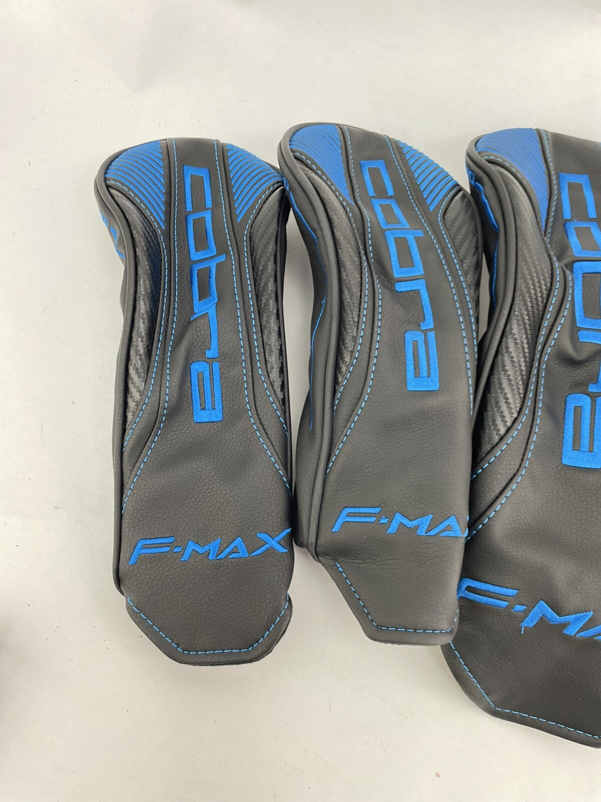 King Cobra Headcover Set (3) Driver + 2 Fairway /Black/Blue /New1