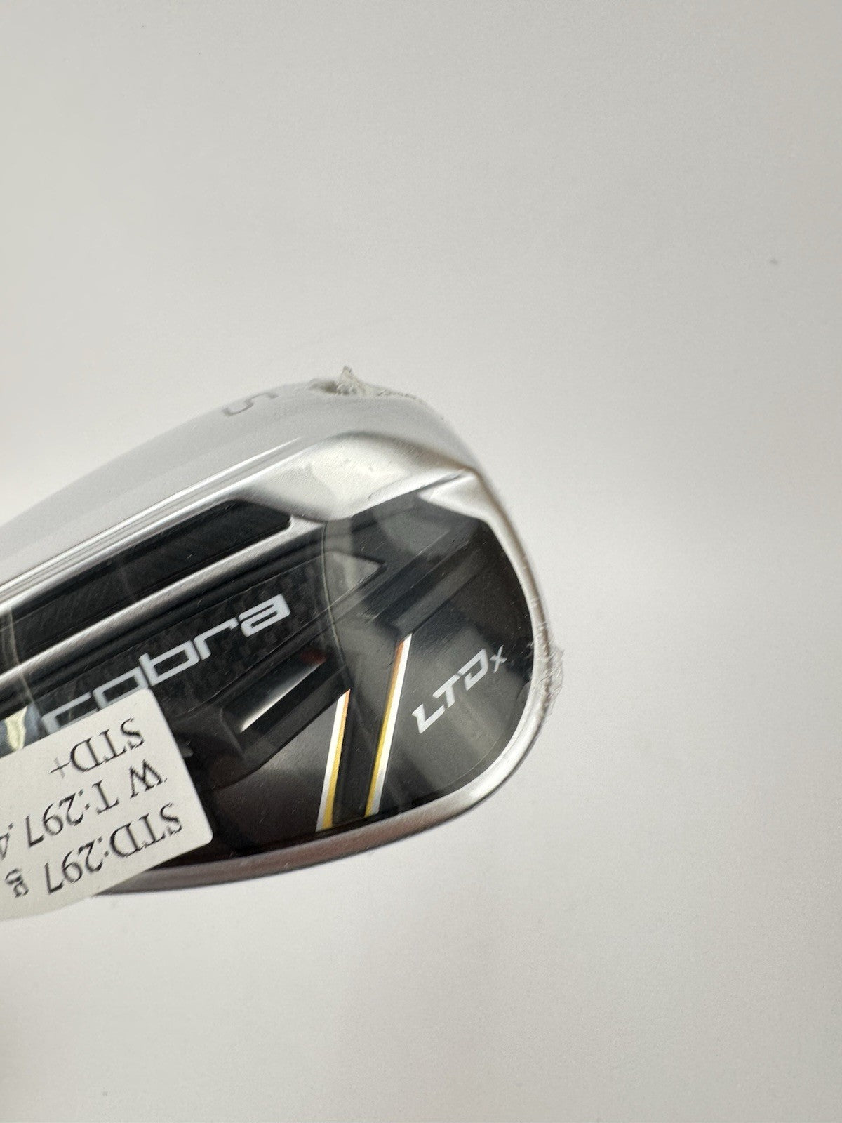 Cobra LTDX Sand Wedge Left Handed KBS Tour 90 Stiff Flex Steel /Brand New /256643