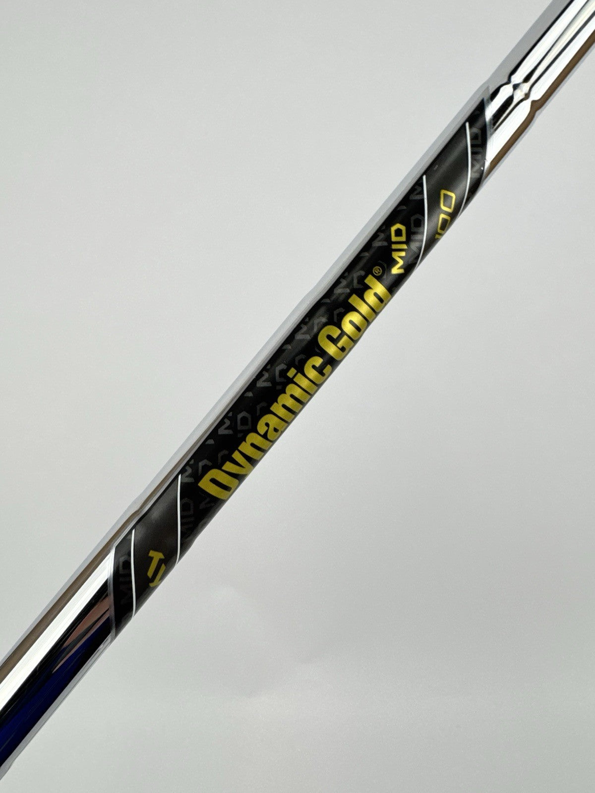 Dynamic Gold Mid 100 Iron Shaft S300 Stiff Flex Steel 35.5”/0.370 Parallel/323733
