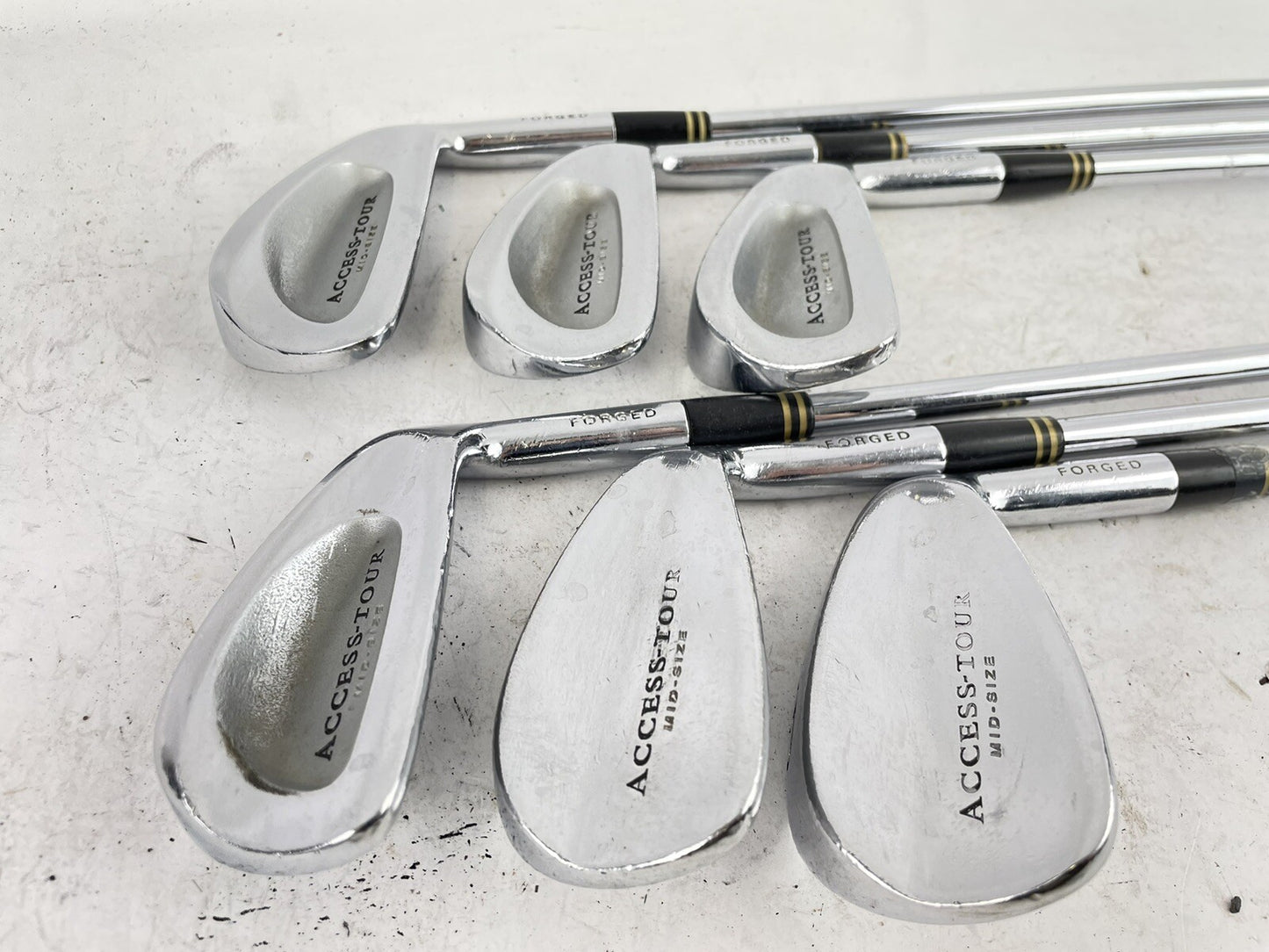 Ben Sayers Forged Irons Access-Tour 4-9 Irons R400 Regular Steel /New Grips/89220