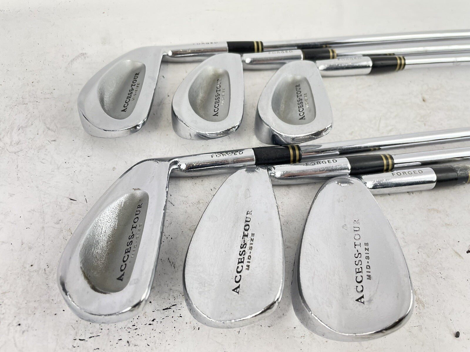 Ben Sayers Forged Irons Access-Tour 4-9 Irons R400 Regular Steel /New Grips/89220