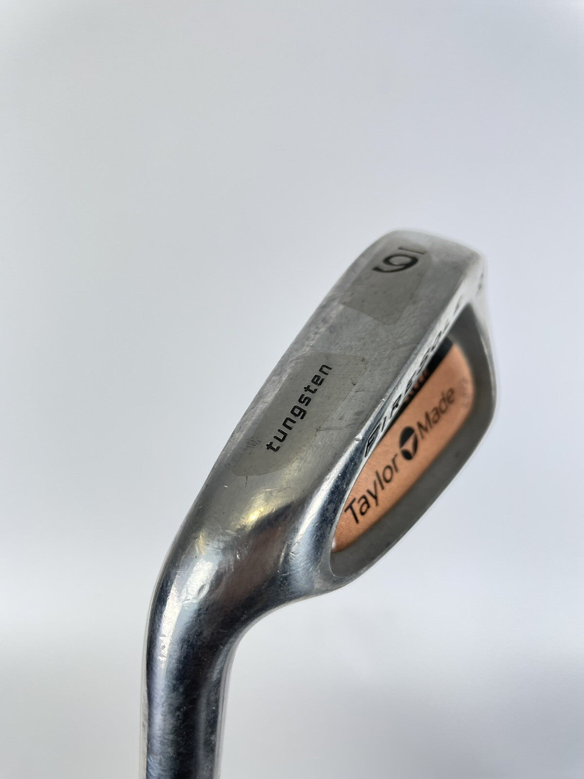 Taylormade Firesole Tungsten 6 Iron Bubble Stiff /Left Handed /Great Grip /06813