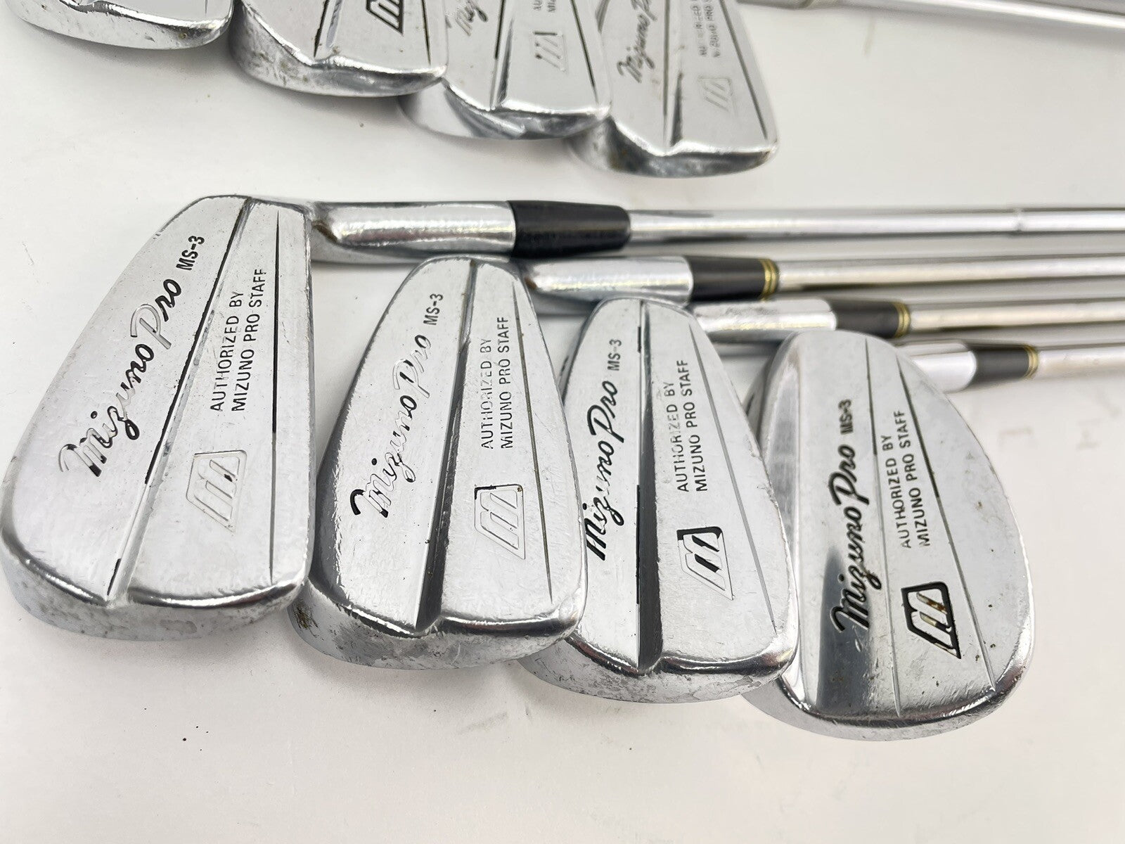 Mizuno Pro MS-3 Iron Set 3-9+SW Regular Steel /Right /New Grips /202985