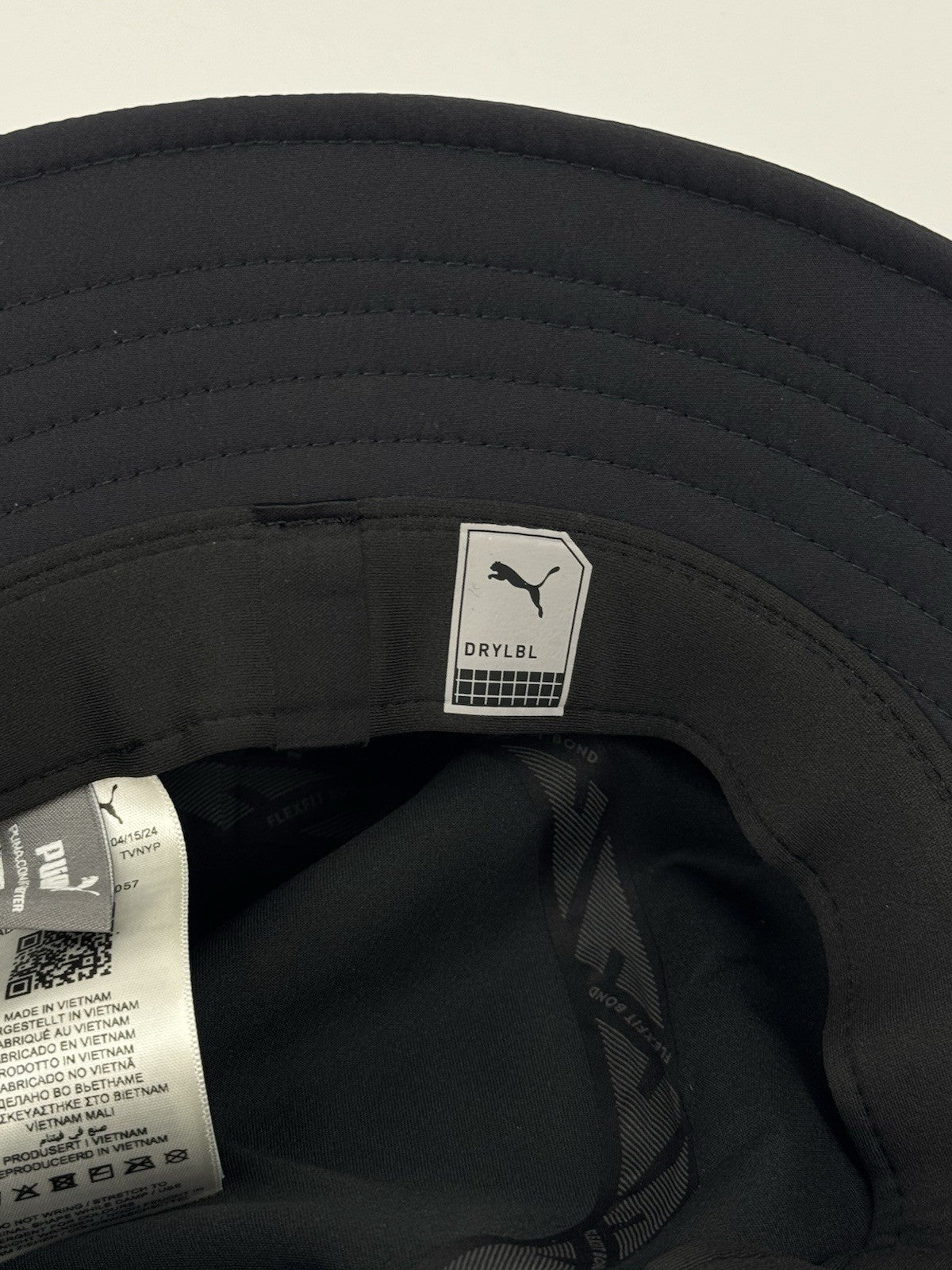 Puma Golf DRYLBL Storm Bucket Hat Black Size Small/Medium /330044