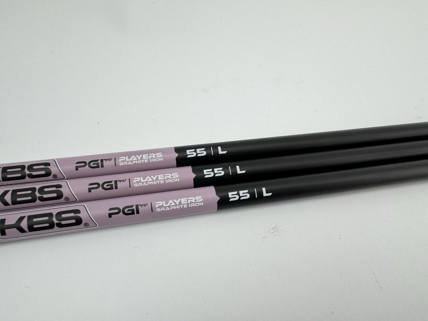 KBS PGI Ladies Wedge Shaft Set (3) 55 Ladies Flex Graphite 0.355 Tapered /307503
