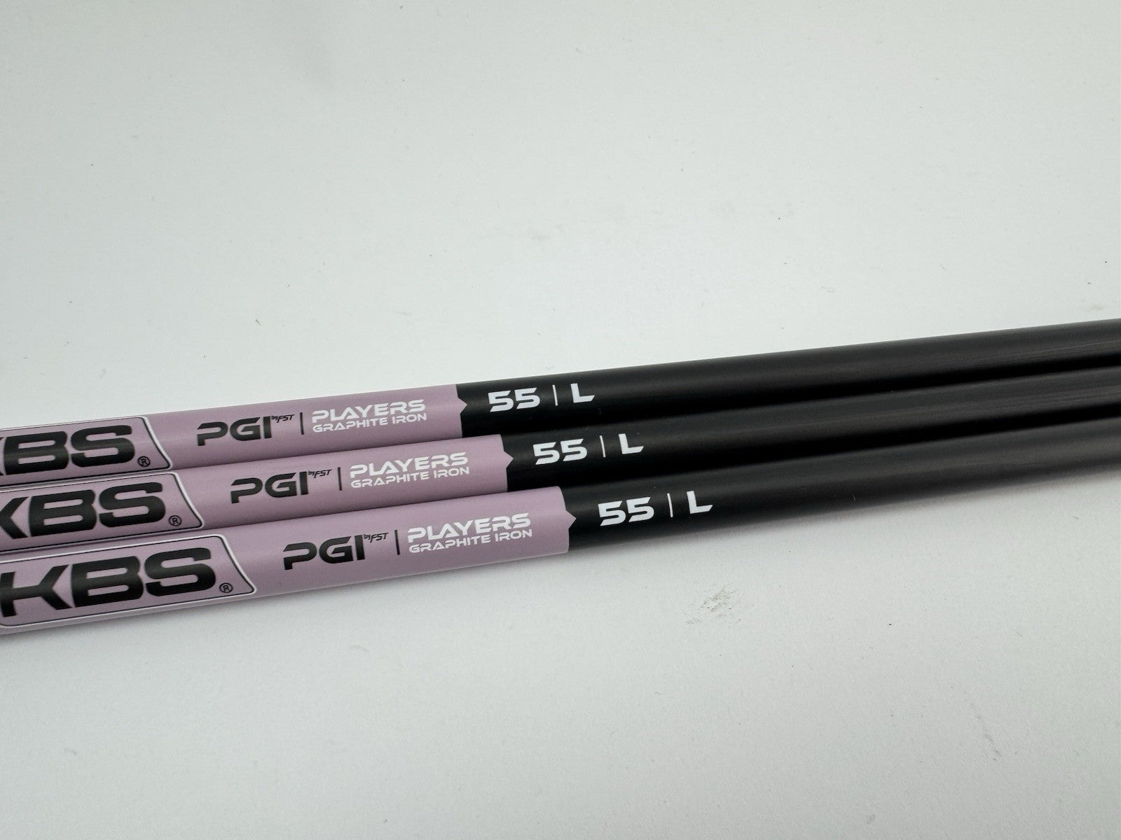 KBS PGI Ladies Wedge Shaft Set (3) 55 Ladies Flex Graphite 0.355 Tapered /307503