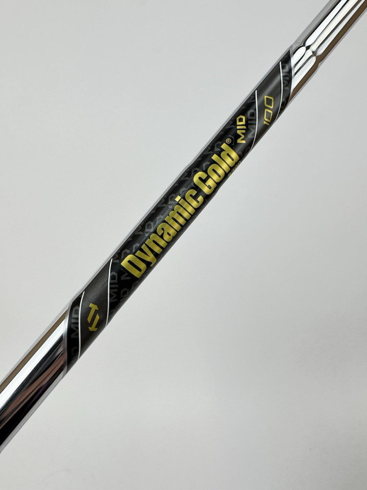 Dynamic Gold Mid 100 Iron Shaft R300 Regular Flex Steel 35.5” /0.355 /336451