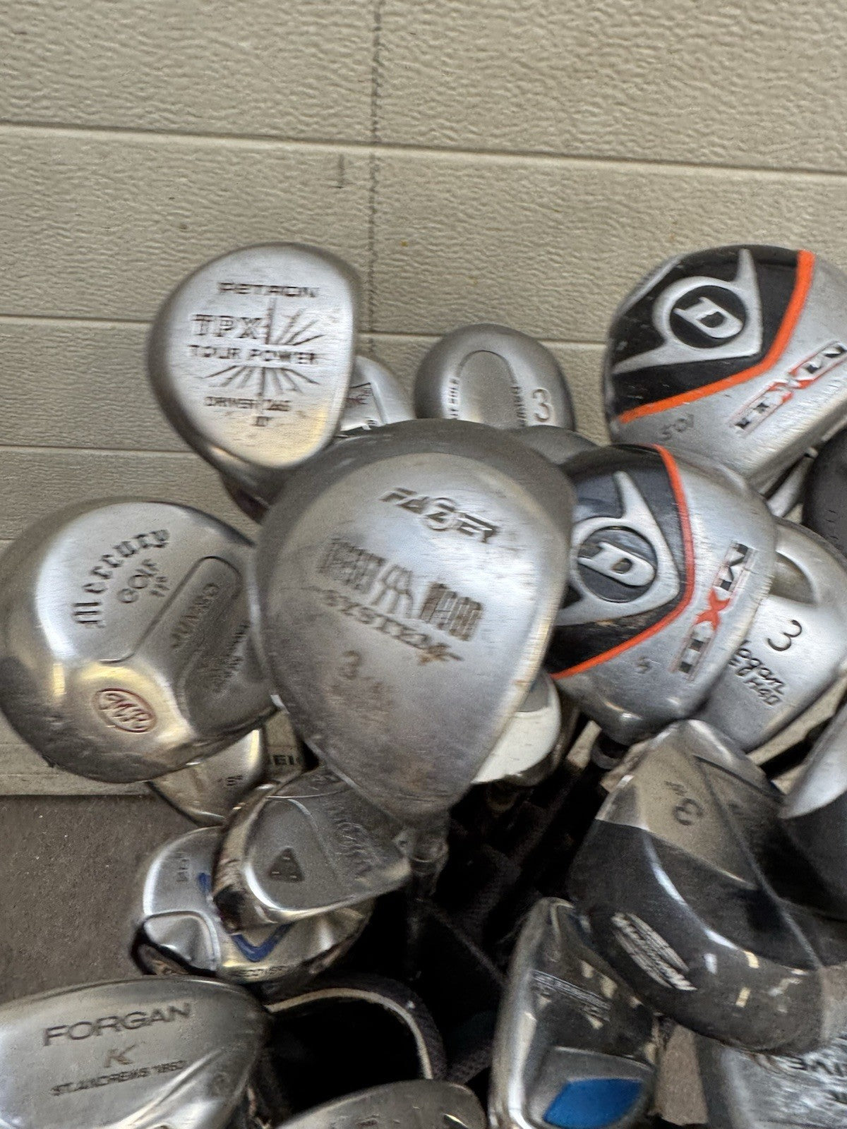 Joblot Golf Driver Fairway Woods Hybrids Mens Ladies Driving Range Bundle /359092
