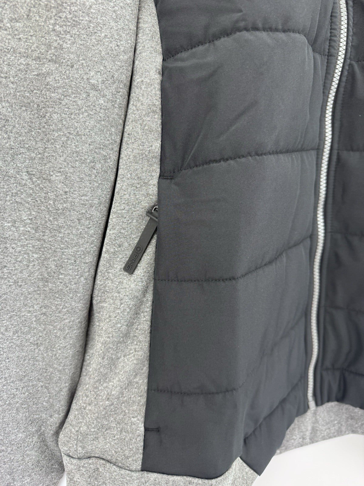 PING Sorona Aura Aiden Mens Golf Jacket Size Medium Water Res Grey Black/ 313417