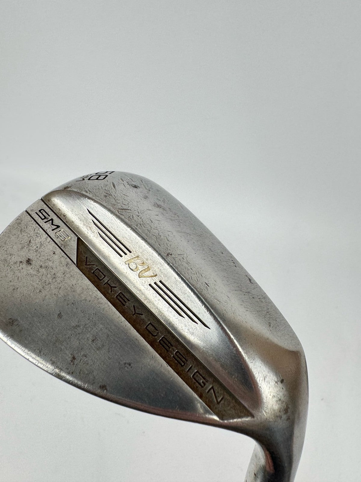 Titleist Vokey SM8 Lob Wedge 58 Degrees KBS C-Taper 130 X Stiff Steel /右手/366011
