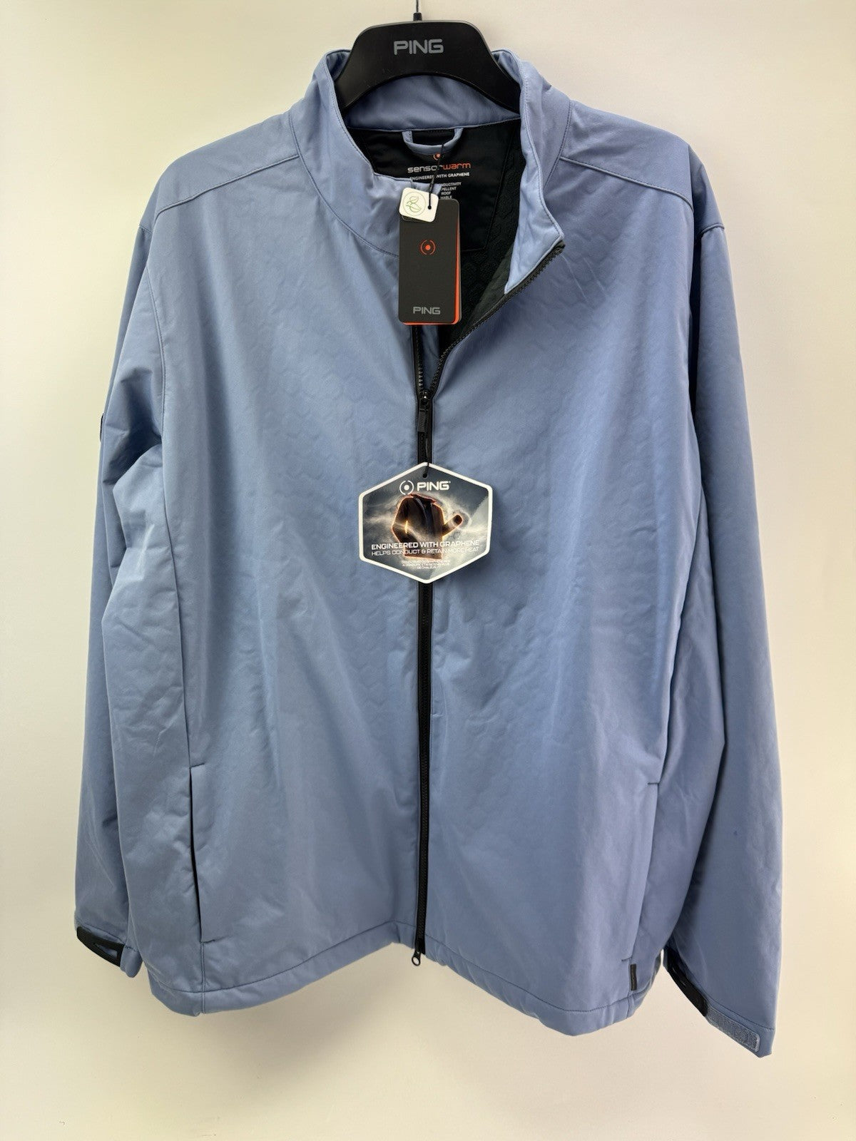 Ping Levan Graphene Golf Jacket Sensorwarm Water Resistant Mens UK 3XL /263200