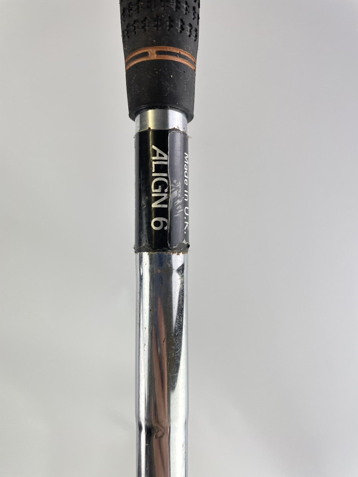 Align 6 Golf Putter Made In England 34.5” Steel /Right /New Grip /852114